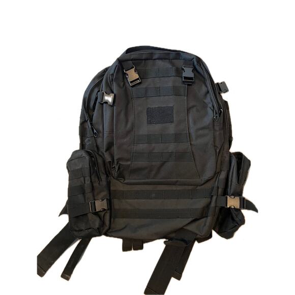 Mercury Black XL Tactical Backpack - Picture 1 of 4